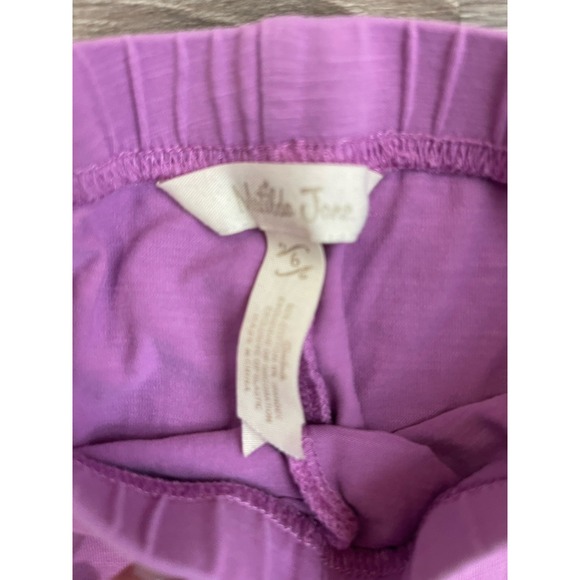 Matilda Jane Girls Purple Leggings size 6 - Picture 2 of 2